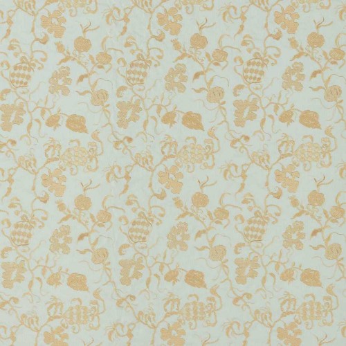 Tkanina haftowana z botanicznym wzorem Sanderson 237389 Mydsommer Pickings Giles Deacon