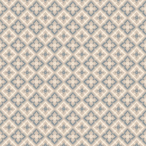 Tapeta romby Sandberg S10456 Edvin Indigo Blue Ett Hem, Öland