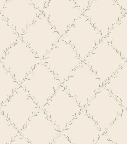 Tapeta roślinna kratownica Sandberg S10457 Ewa Sandstone Ett Hem, Öland