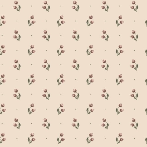 Tapeta jagody Sandberg S10471 Siv Burgundy Ett Hem, Öland