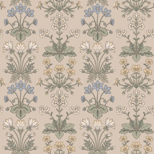 Tapeta roślinna Sandberg S10476 Maj Clay Ett Hem, Öland