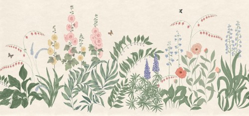 Fototapeta letni ogród Sandberg S10482 Aino Colorful Ett Hem, Öland