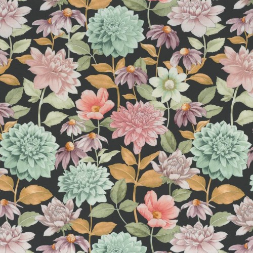 Tkanina w kwiaty Camengo 49260239 Antoinette Magnolia