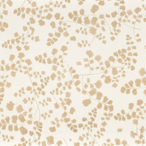 Tkanina woal ze wzorem gałązek i liści Camengo 49370121 Ombeline Magnolia – 297 cm szer.