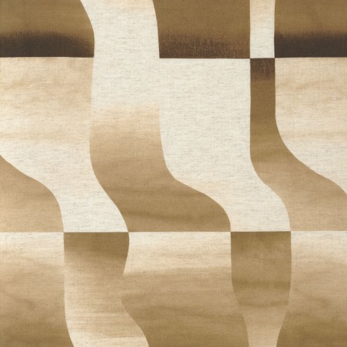 Tkanina z geometrycznym wzorem Camengo 49470417 Hyalin Evanescence