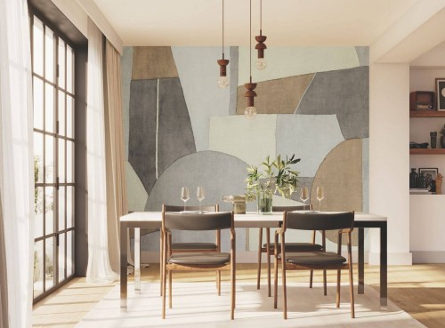 Mural geometryczny Casadeco CARN 200592733 L Molly Carnaby Street