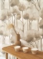 Tapeta drzewa Casadeco SENT 200926312 Foret Des Landes Sentier Des Dunes