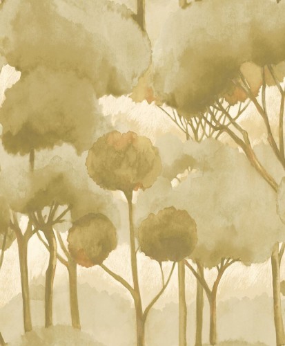 Tapeta drzewa Casadeco SENT 200927105 Foret Des Landes Sentier Des Dunes