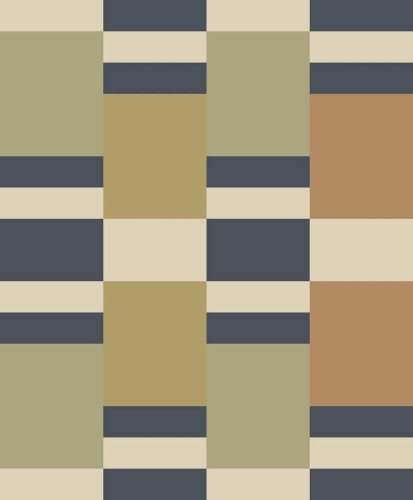 Tapeta geometryczna w stylu retro Casadeco GAME 200627202 Chess Game Color Game