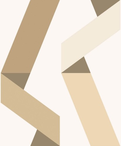 Tapeta geometryczna Casadeco GAME 200641515 Ribbon Game Color Game