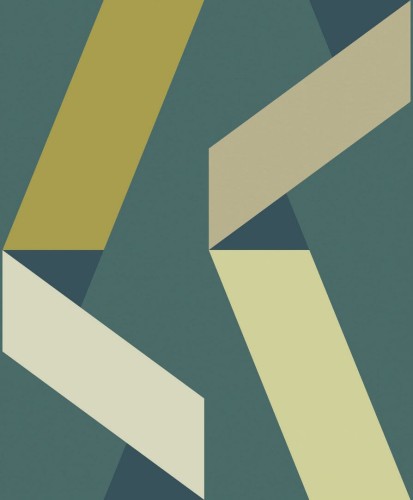 Tapeta geometryczna Casadeco GAME 200646767 Ribbon Game Color Game