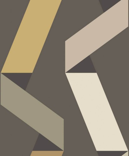 Tapeta geometryczna Casadeco GAME 200649808 Ribbon Game Color Game