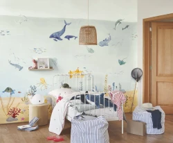 Mural podwodny świat Casadeco OUTD 200706207 S Exploration Under The Sea Once Upon A Time 2