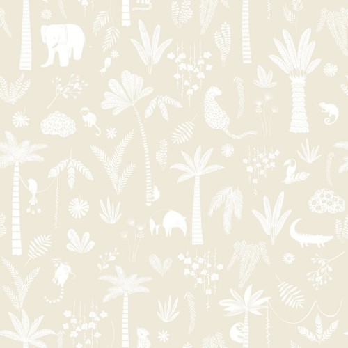 Tapeta jungle Casadeco OUTD 200761221 Poetic Jungle Once Upon A Time 2