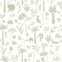 Tapeta jungle Casadeco OUTD 200767337 Poetic Jungle Once Upon A Time 2
