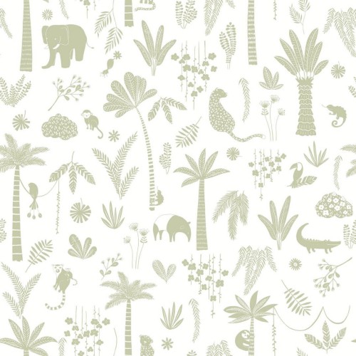 Tapeta jungle Casadeco OUTD 200767337 Poetic Jungle Once Upon A Time 2