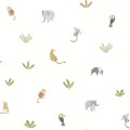 Tapeta zwierzęta dżungli Casadeco OUTD 200777474 Companions Of The Jungle Once Upon A Time 2