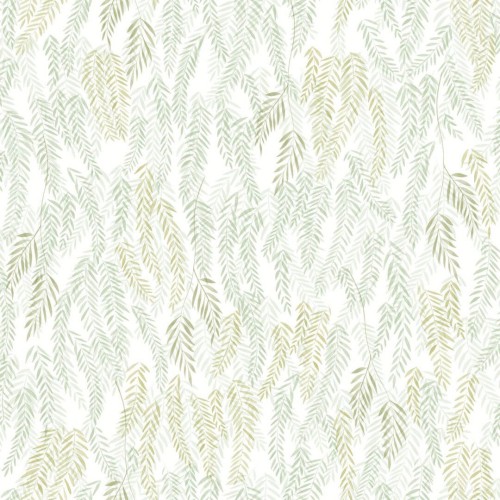 Tapeta liście Casadeco OUTD 200797515 Walk In The Jungle Once Upon A Time 2