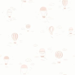 Tapeta balony w chmurach Casadeco OUTD 200854334 Balloons In The Clouds Once Upon A Time 2