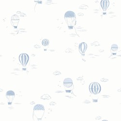Tapeta balony w chmurach Casadeco OUTD 200856666 Balloons In The Clouds Once Upon A Time 2