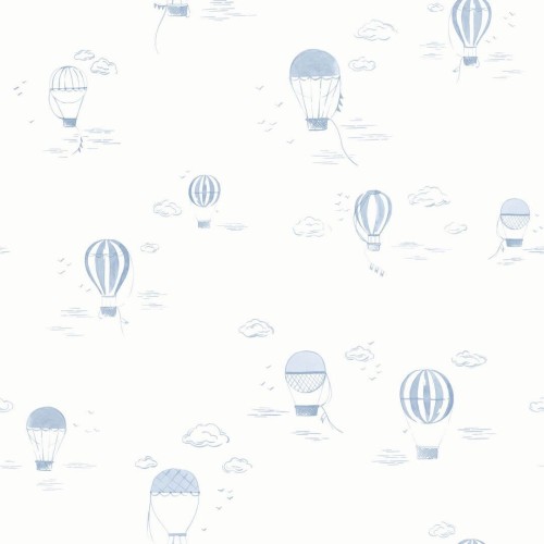 Tapeta balony w chmurach Casadeco OUTD 200856666 Balloons In The Clouds Once Upon A Time 2