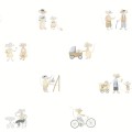Tapeta myszki Casadeco OUTD 200871919 Neighbors Of The Village Once Upon A Time 2