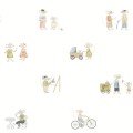 Tapeta myszki Casadeco OUTD 200878707 Neighbors Of The Village Once Upon A Time 2