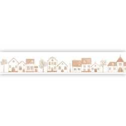 Border domki Casadeco OUTD 200918338 Neighborhood Once Upon A Time 2