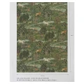 Tapeta botaniczny krajobraz Morris & Co. 217055 Owl & Willow Compilation