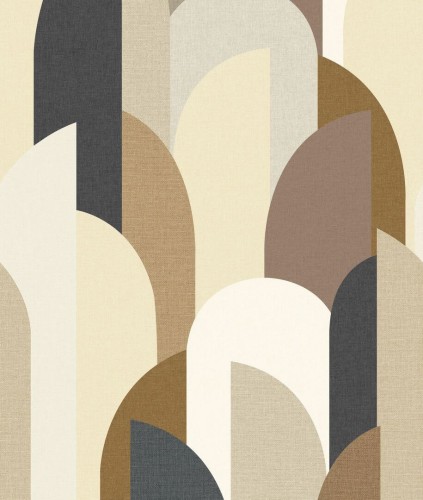 Mural geometryczny Caselio RLF 106291025 S Fabric Arch Reliefs