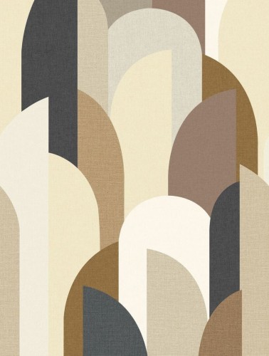 Mural geometryczny Caselio RLF 106291026 M Fabric Arch Reliefs