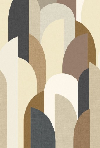 Mural geometryczny Caselio RLF 106291027 L Fabric Arch Reliefs