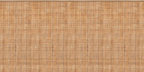 Mural imitujący tekstylną dekorację Caselio RLF 106402014 Straight Base S Reliefs