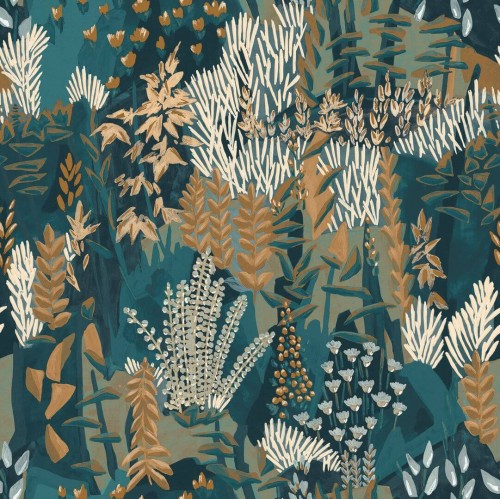 Tapeta artystyczny ogród Casamance 76570406 Erica Jardin Felicia