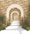 Tapeta artystyczne liście paproci Casamance 76591936 Nobile Jardin Felicia - 106 cm szer.