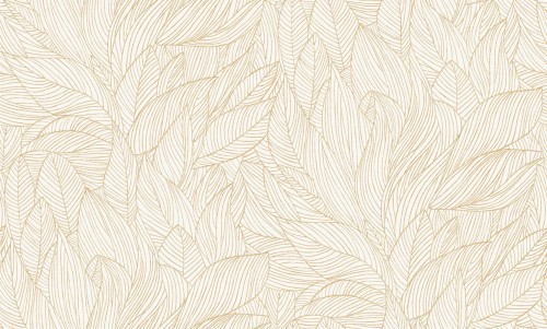 Tapeta liście Casamance 76602140 Hosta Jardin Felicia - 106 cm szer.