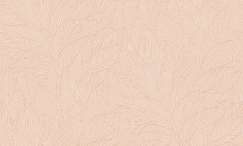 Tapeta liście Casamance 76602446 Hosta Jardin Felicia - 106 cm szer.