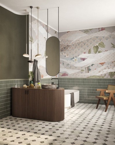 Fototapeta w orientalnym charakterze Inkiostro Bianco OMAN INKCMMK2401A Water-drop