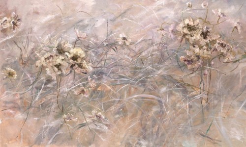Fototapeta artystyczne kwiaty Wonderwall Dalia 35031604