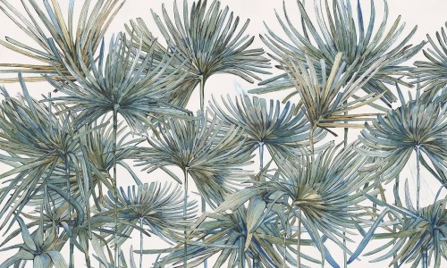 Fototapeta egzotyczna w liście palmowe Wonderwall Komodo 35056611