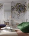 Fototapeta roślinne pnącza wisterii Wonderwall Pastorale 35056901