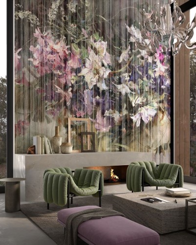 Fototapeta kwiaty Wonderwall Saluto 35033001