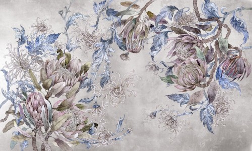 Fototapeta bukiety kwiatów Wonderwall Vesta 35062601