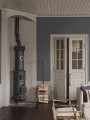 Tapeta minimalistyczna z pociągnięciami pędzla Boras Tapeter 5079 Shades Chromite Shades