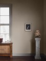Tapeta minimalistyczna imitująca tkaninę Boras Tapeter 6121 Canvas Walnut Shades