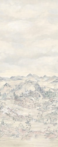 Mural w stylu chinoiserie Cole & Son Japanese Chinoiserie 126/5015 Shinrin Yoku