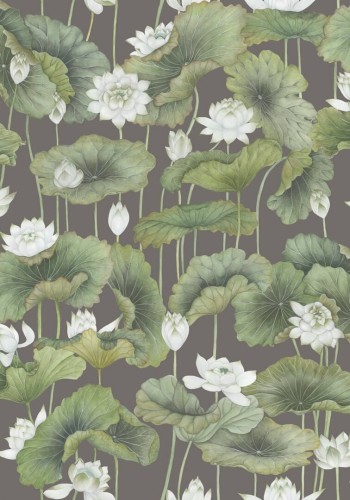 Tapeta lilie wodne Cole & Son Lily Lotus 126/9033 Shinrin Yoku
