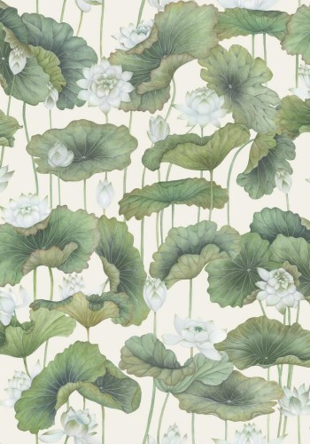 Tapeta lilie wodne Cole & Son Lily Lotus 126/9034 Shinrin Yoku