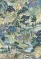 Tapeta krajobraz japońskiej natury Cole & Son Mountainscape 126/11040 Shinrin Yoku