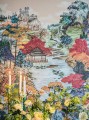Mural japoński ogród Cole & Son Pavilion 126/12044 Shinrin Yoku